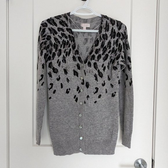 Grey and Black Cardigan - Picture 1 of 7